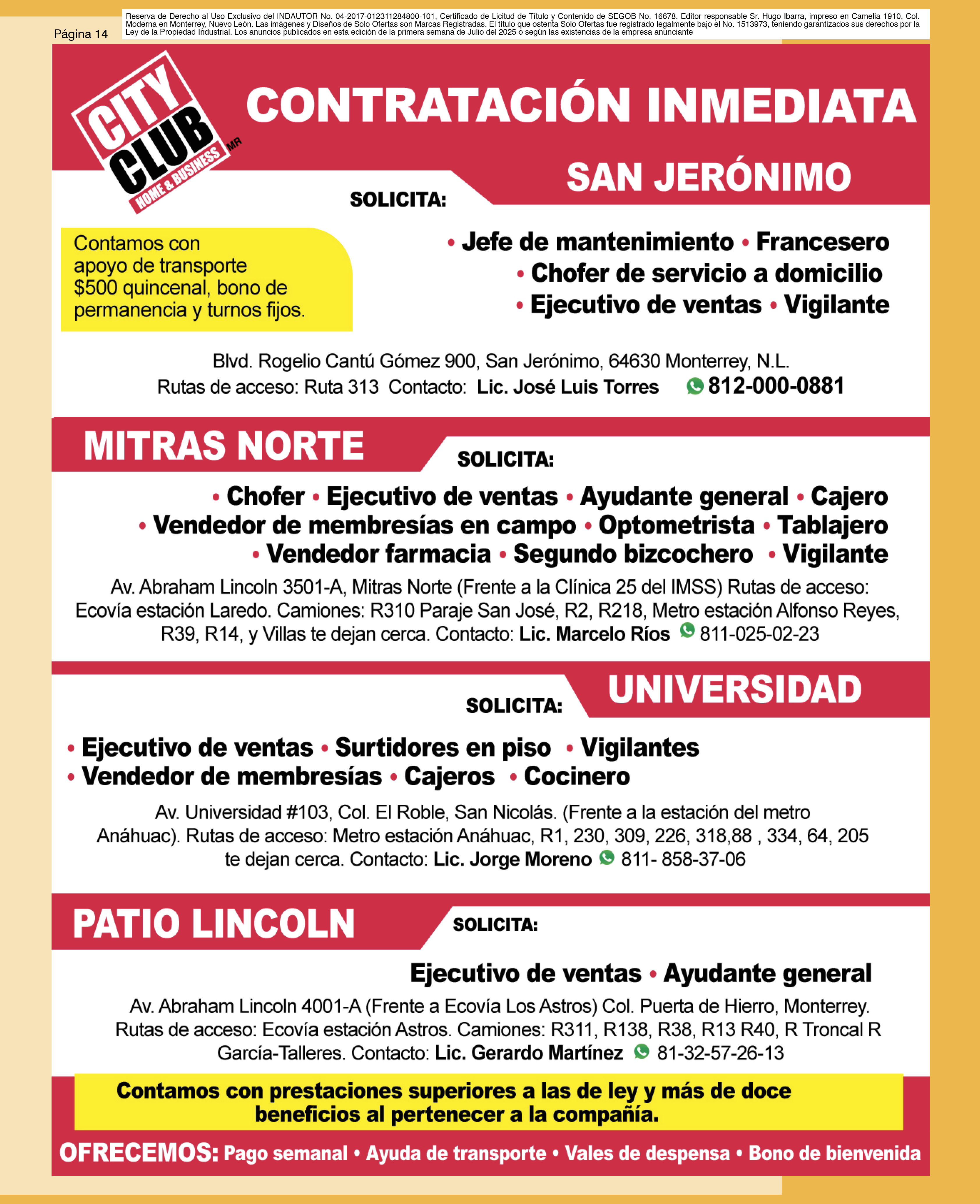Periodico Solo Empleos